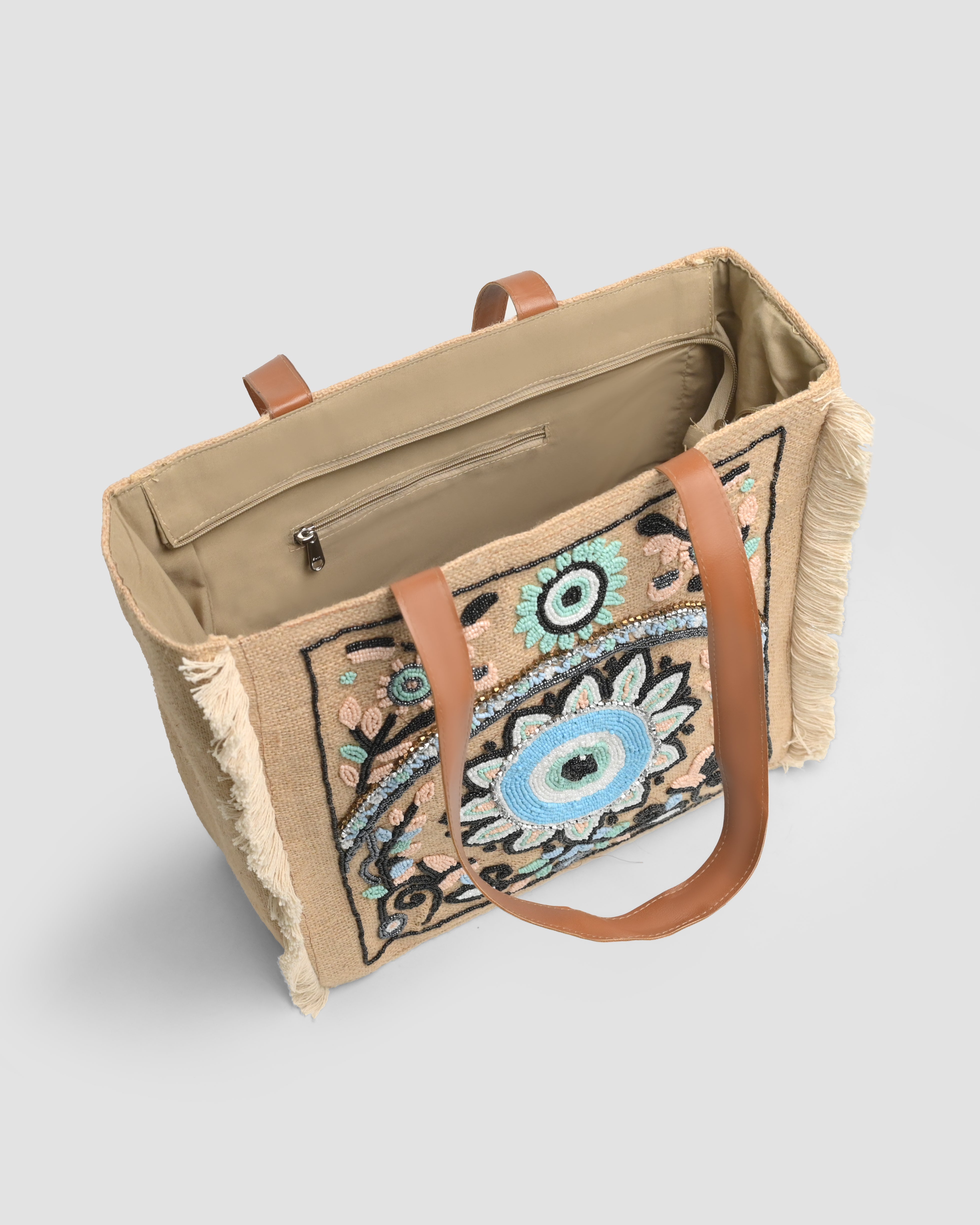 Boho bloom tote
