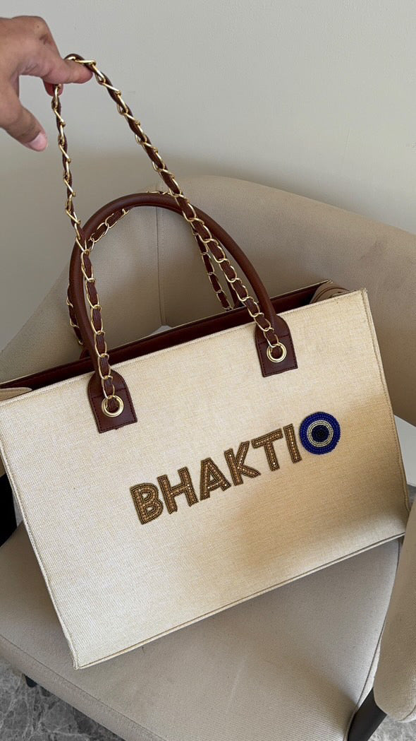 Customised canvas bag