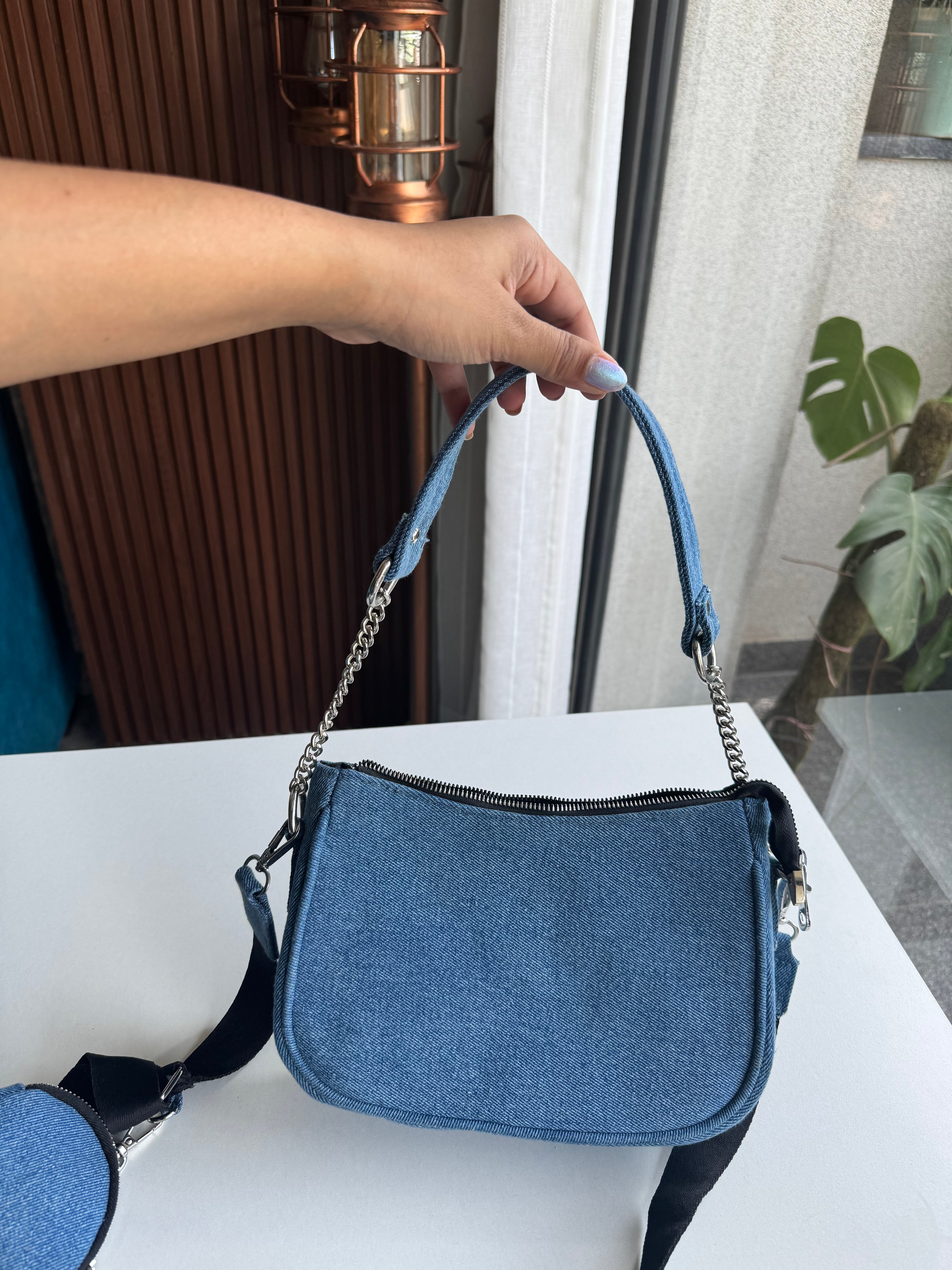 Elve denim sling