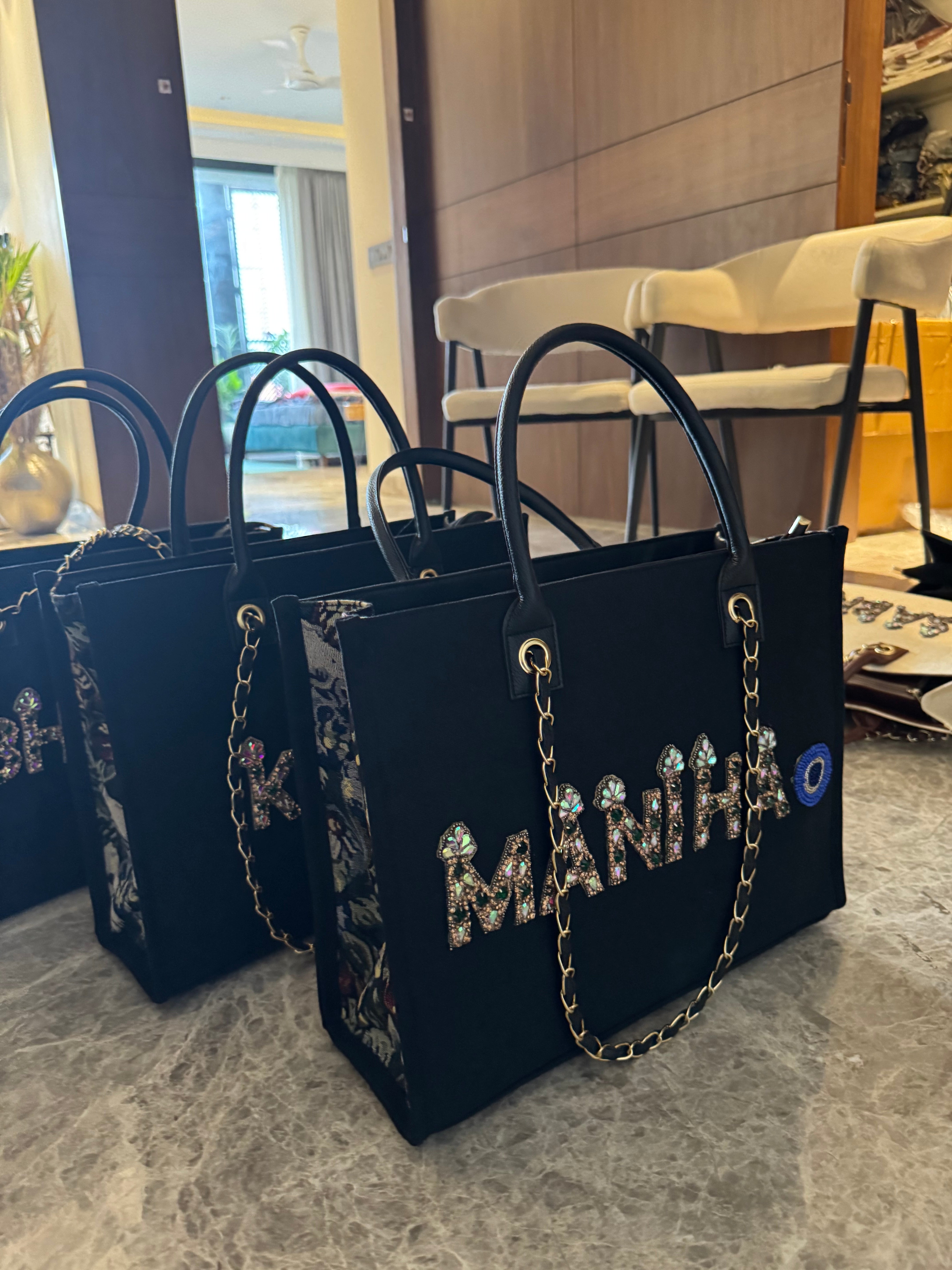 Floral tote
