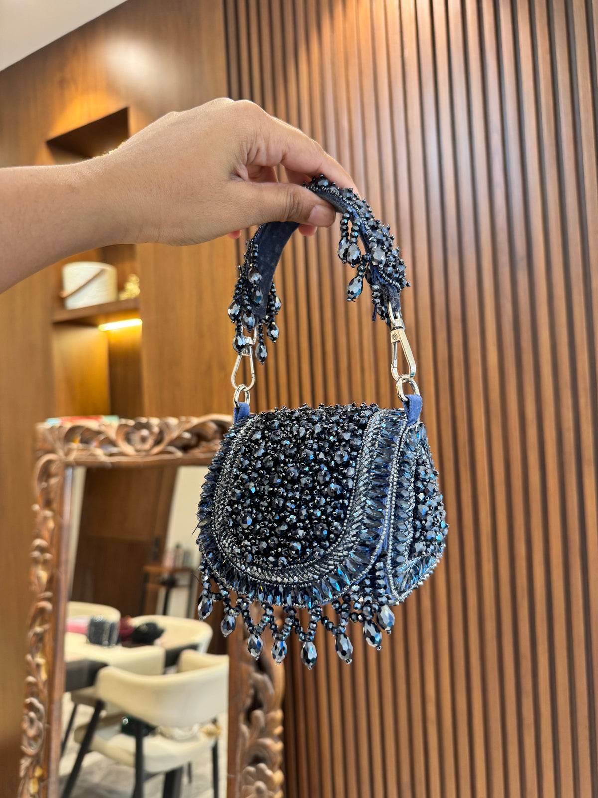 Ruha triangle clutch
