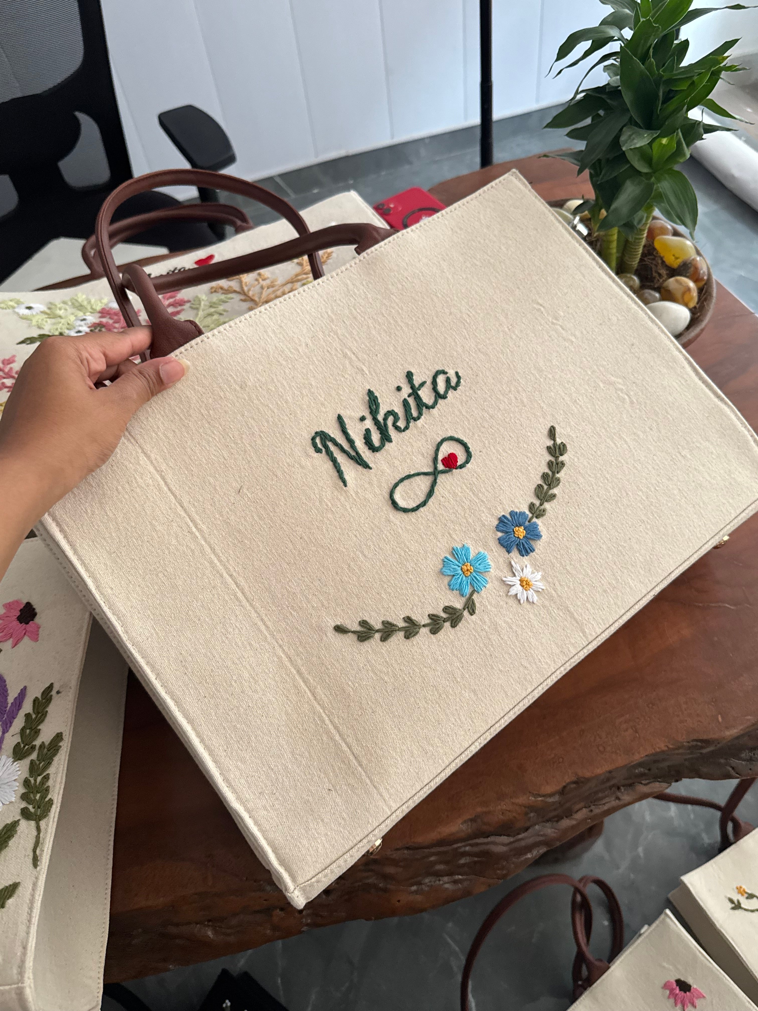 Embroidery bag