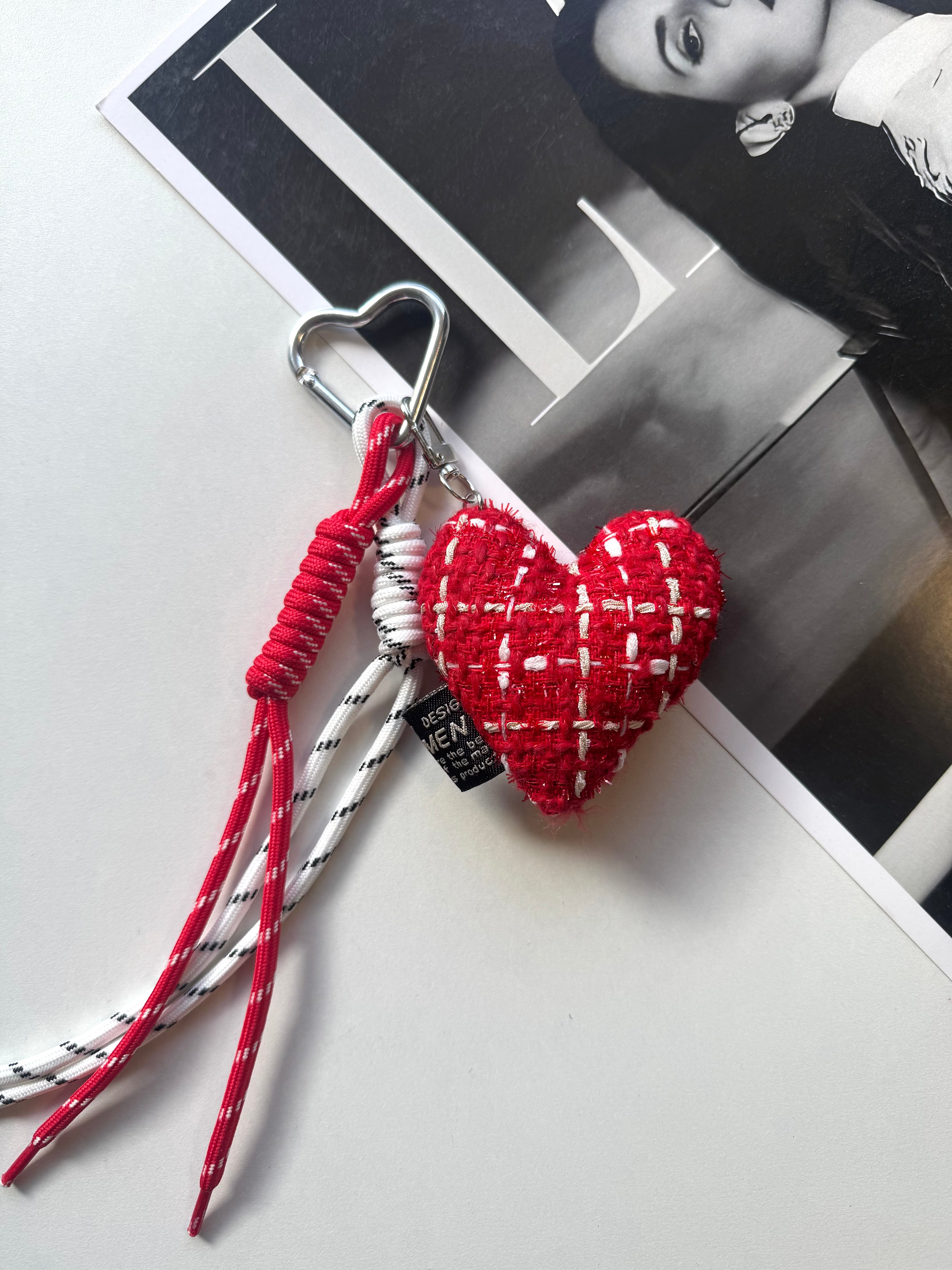 Heart Bag charm