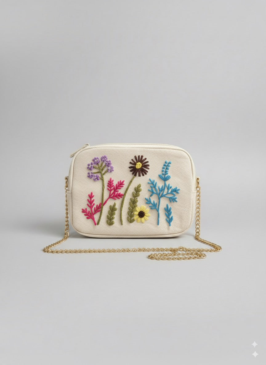 Ruhani Embroidery sling bag
