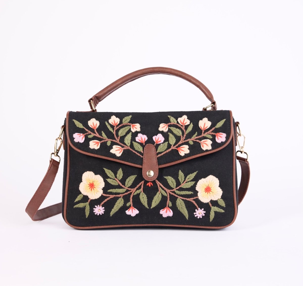 Embroidery messenger sling - Bagyo