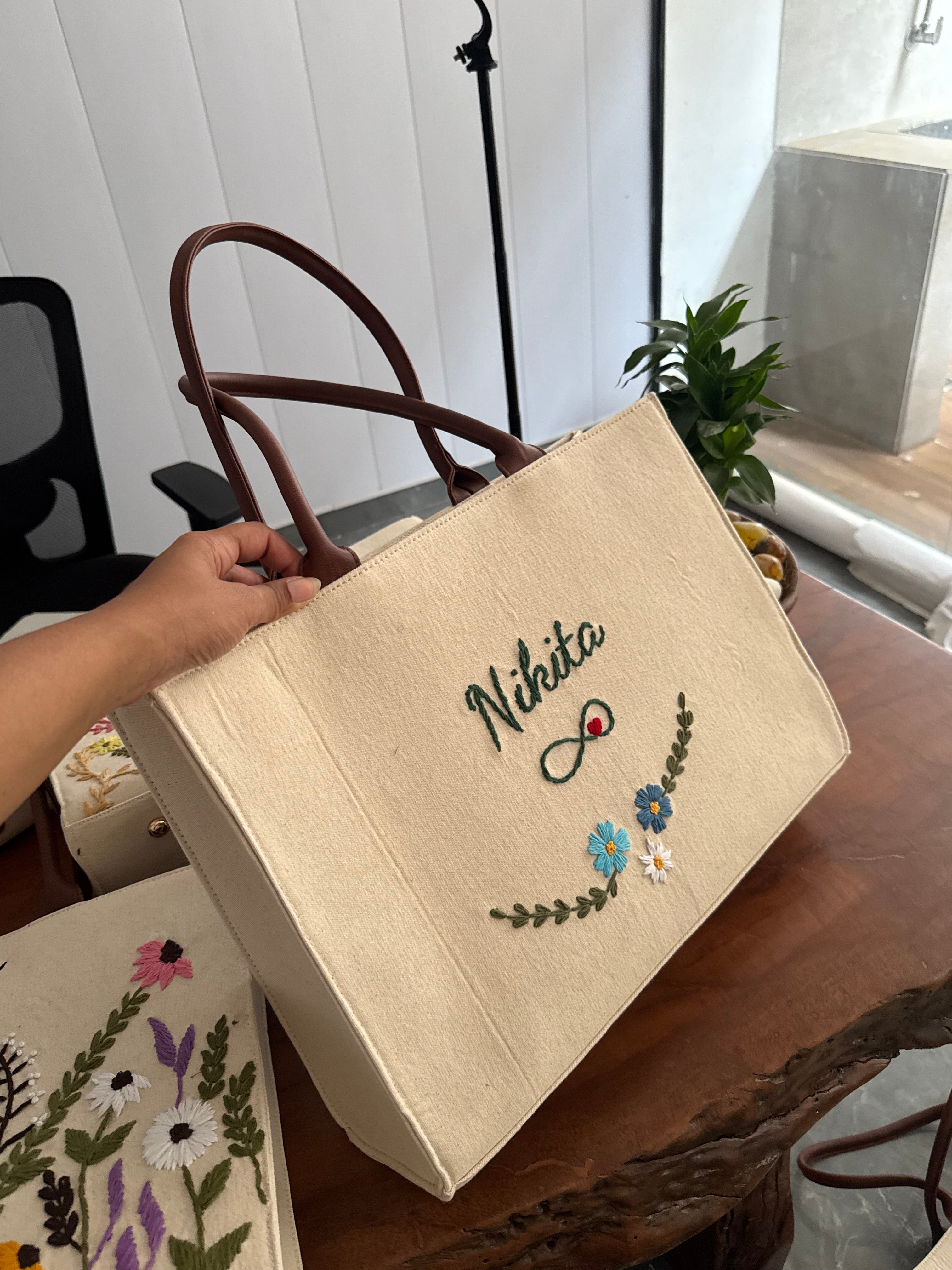 Embroidery bag