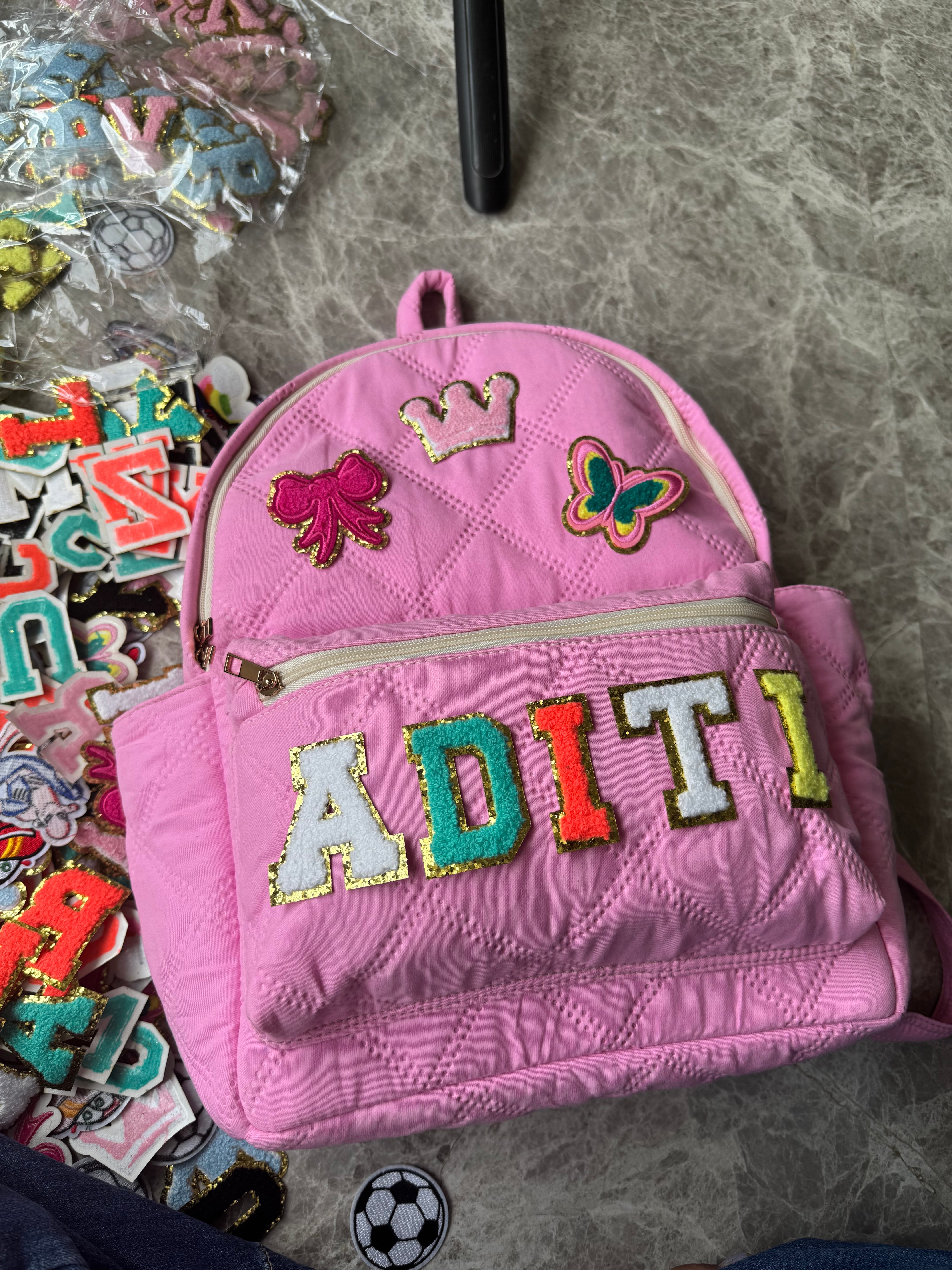 Kids customised backpack