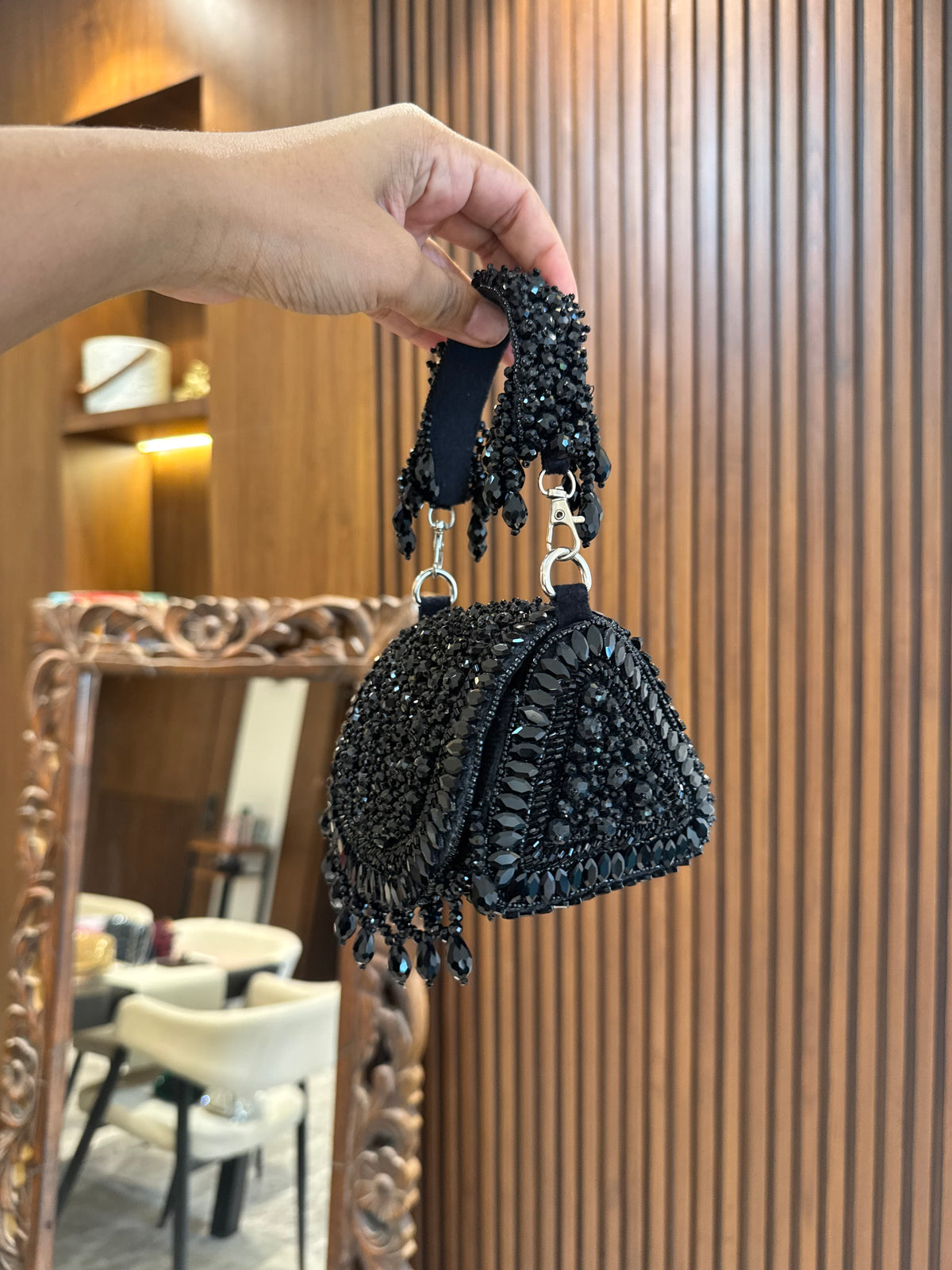 Ruha triangle clutch