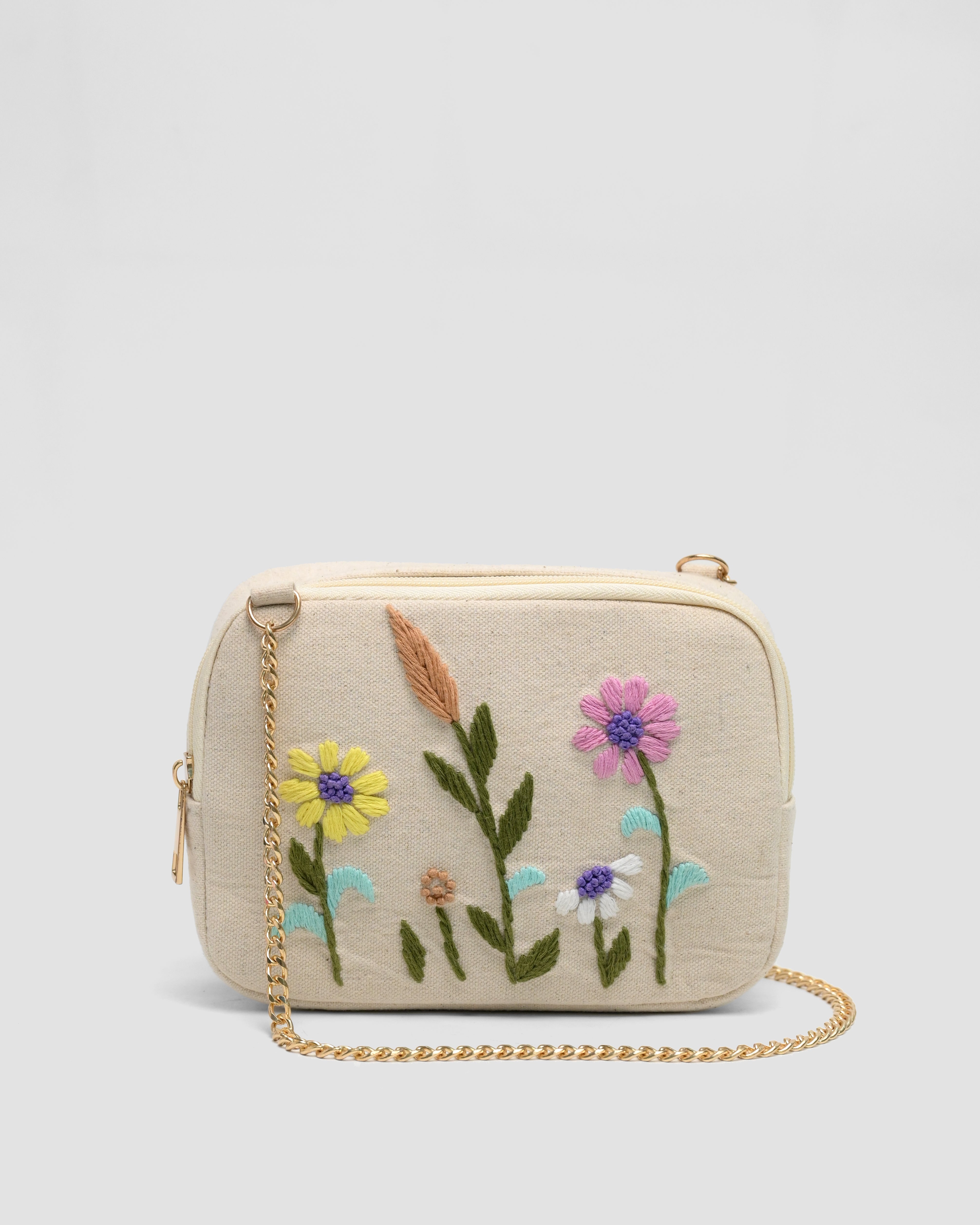 Ruhani Embroidery sling bag