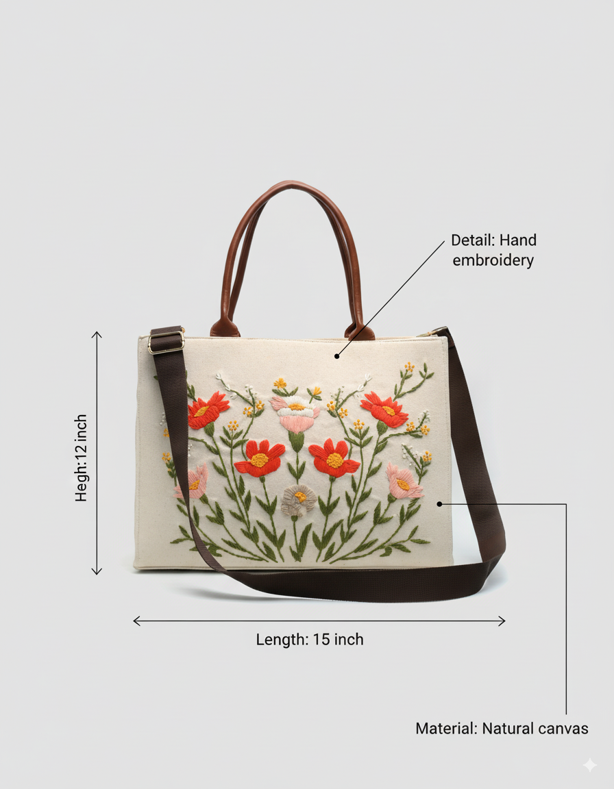 Embroidery bag