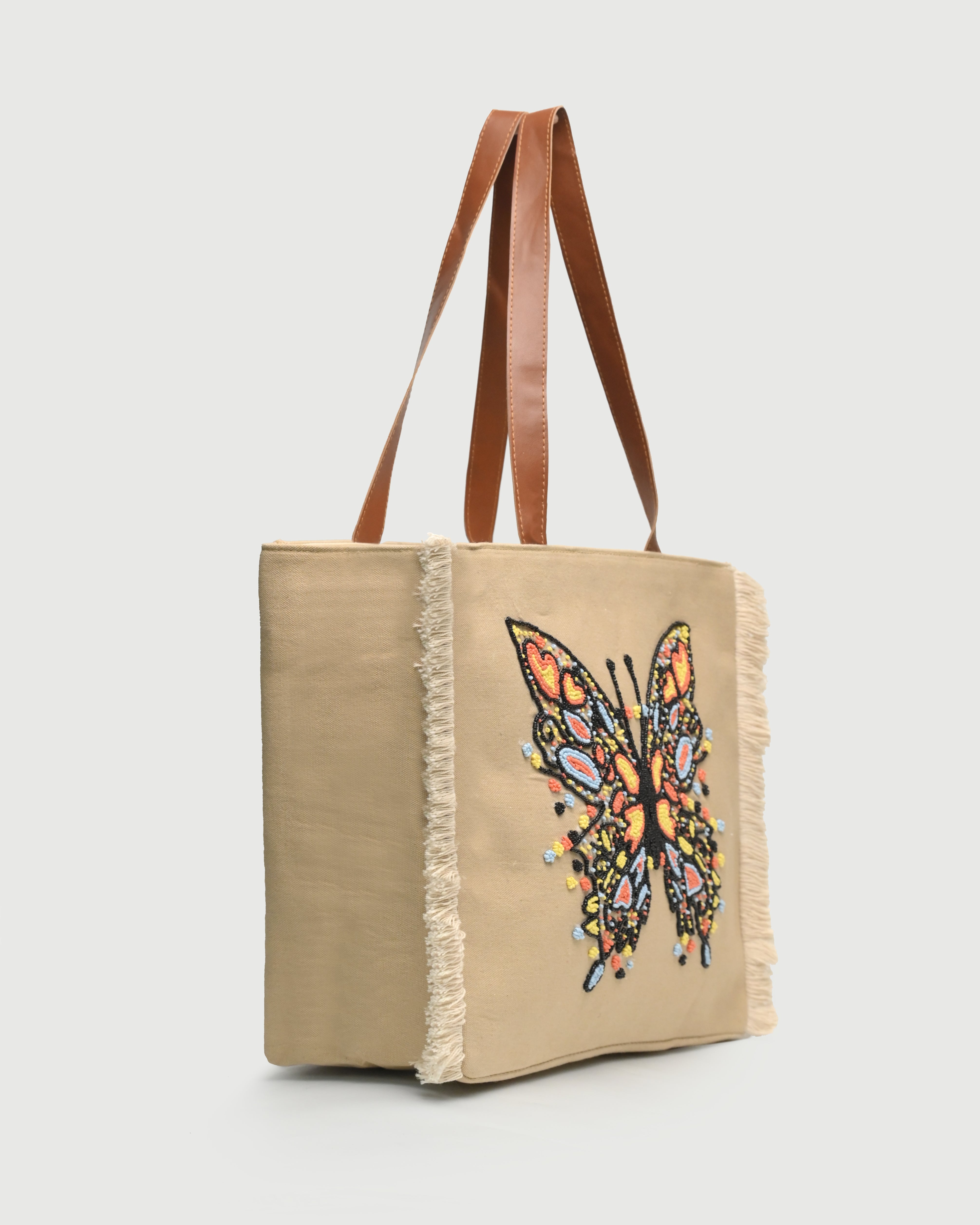 Boho bloom tote