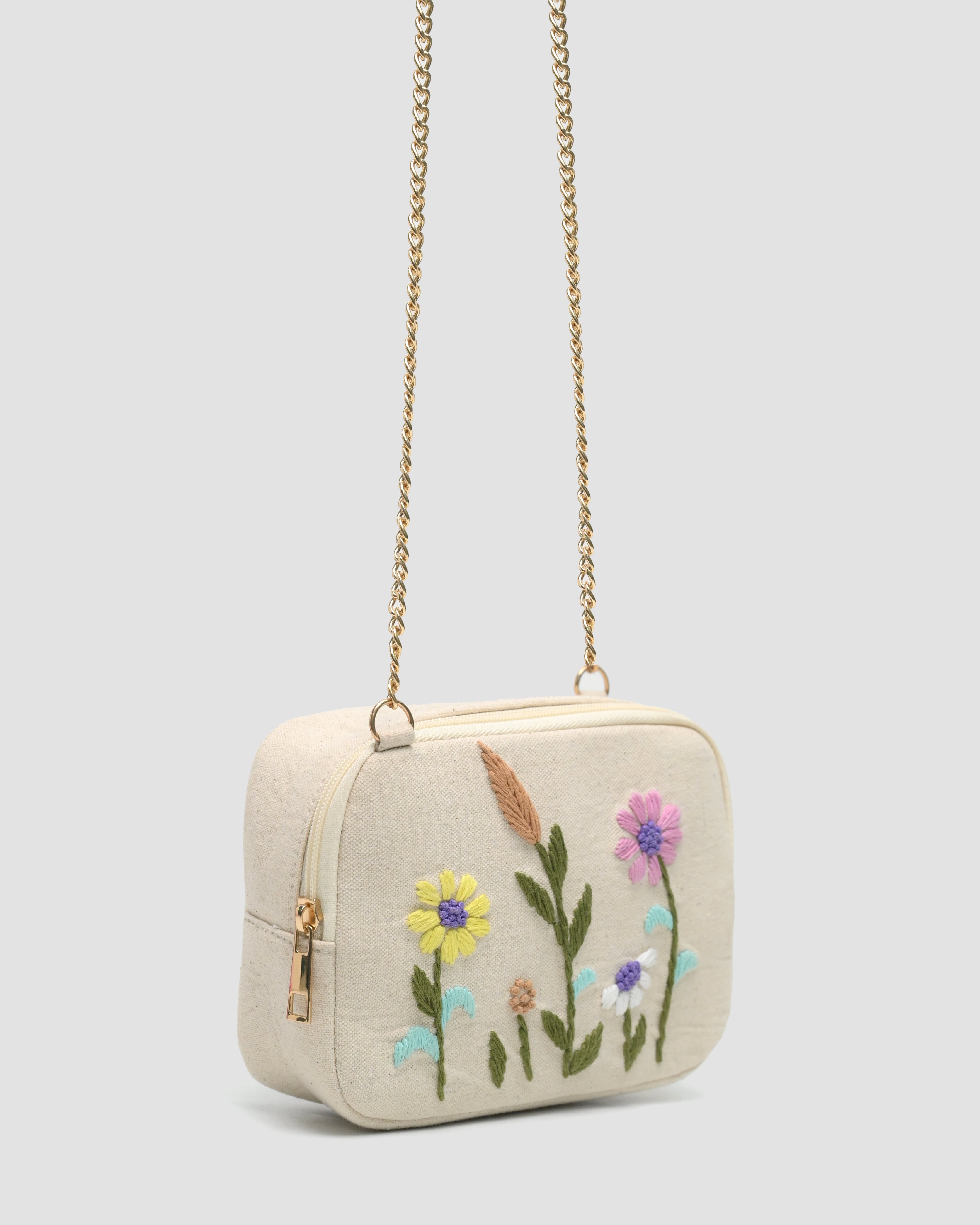 Ruhani Embroidery sling bag