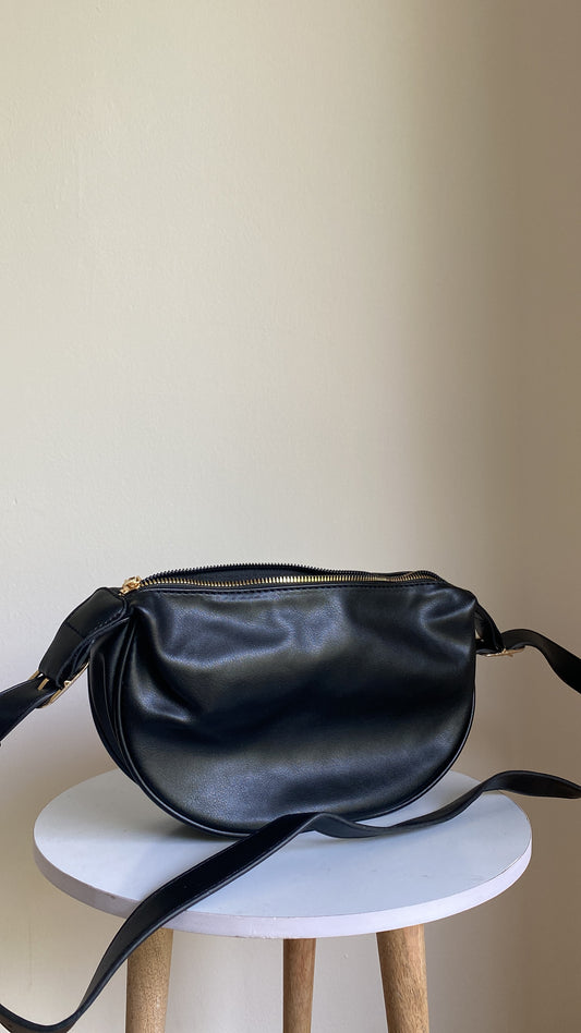 Black crossbody bag