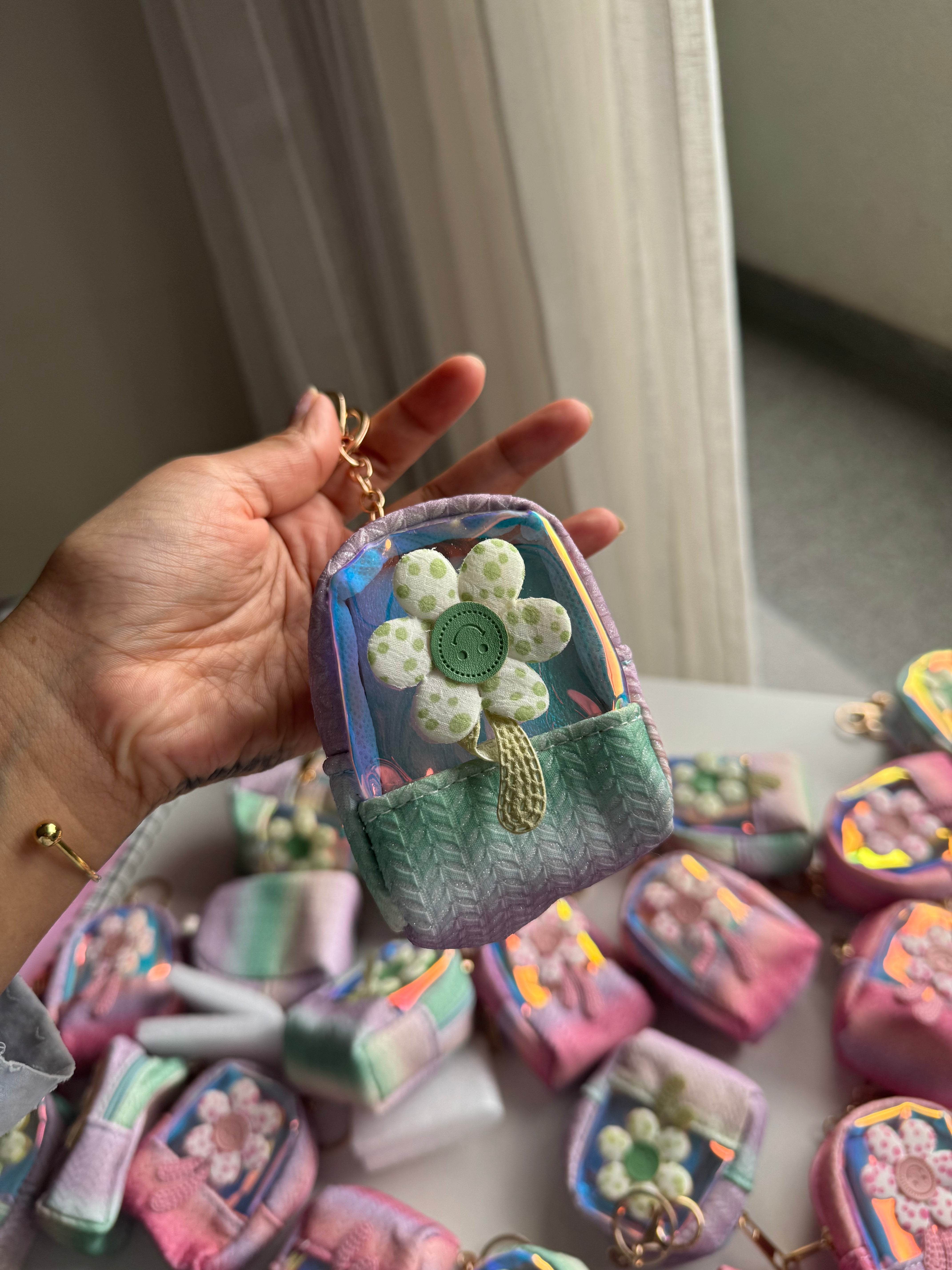 Mini backpack pocuhes
