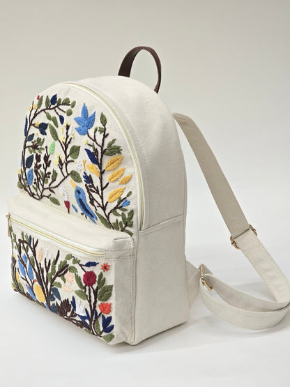 Embroidery backpack