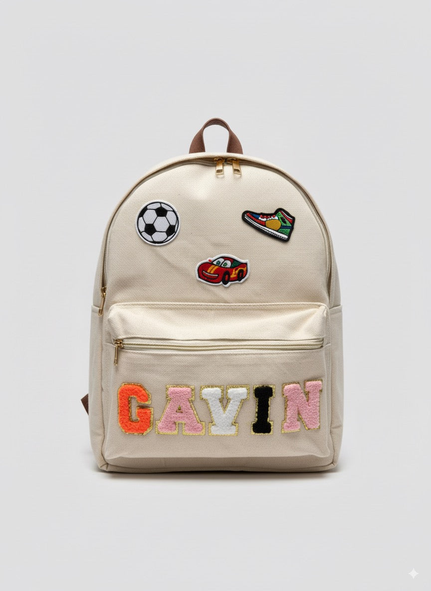 Kids customised backpack