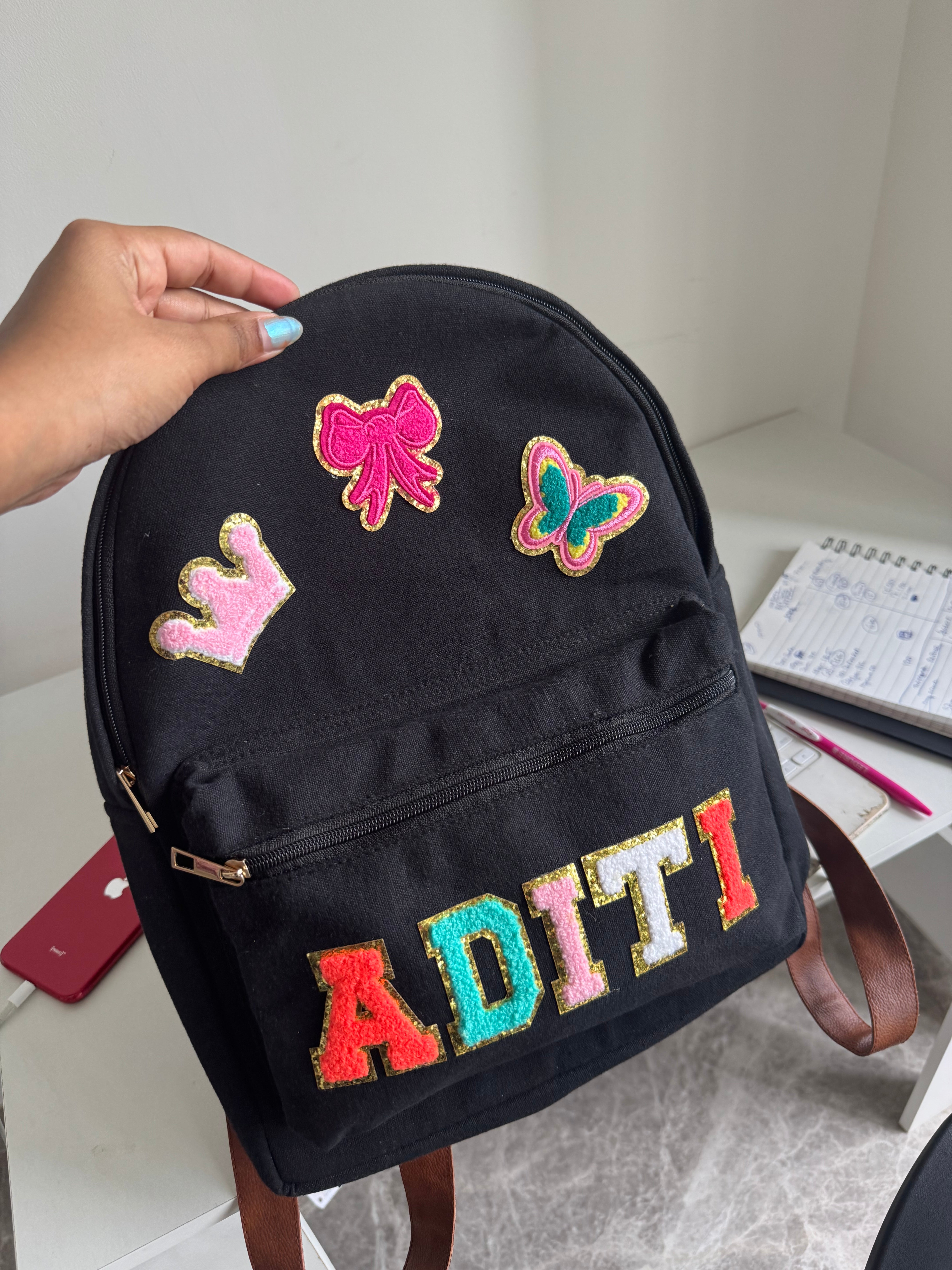 Kids customised backpack