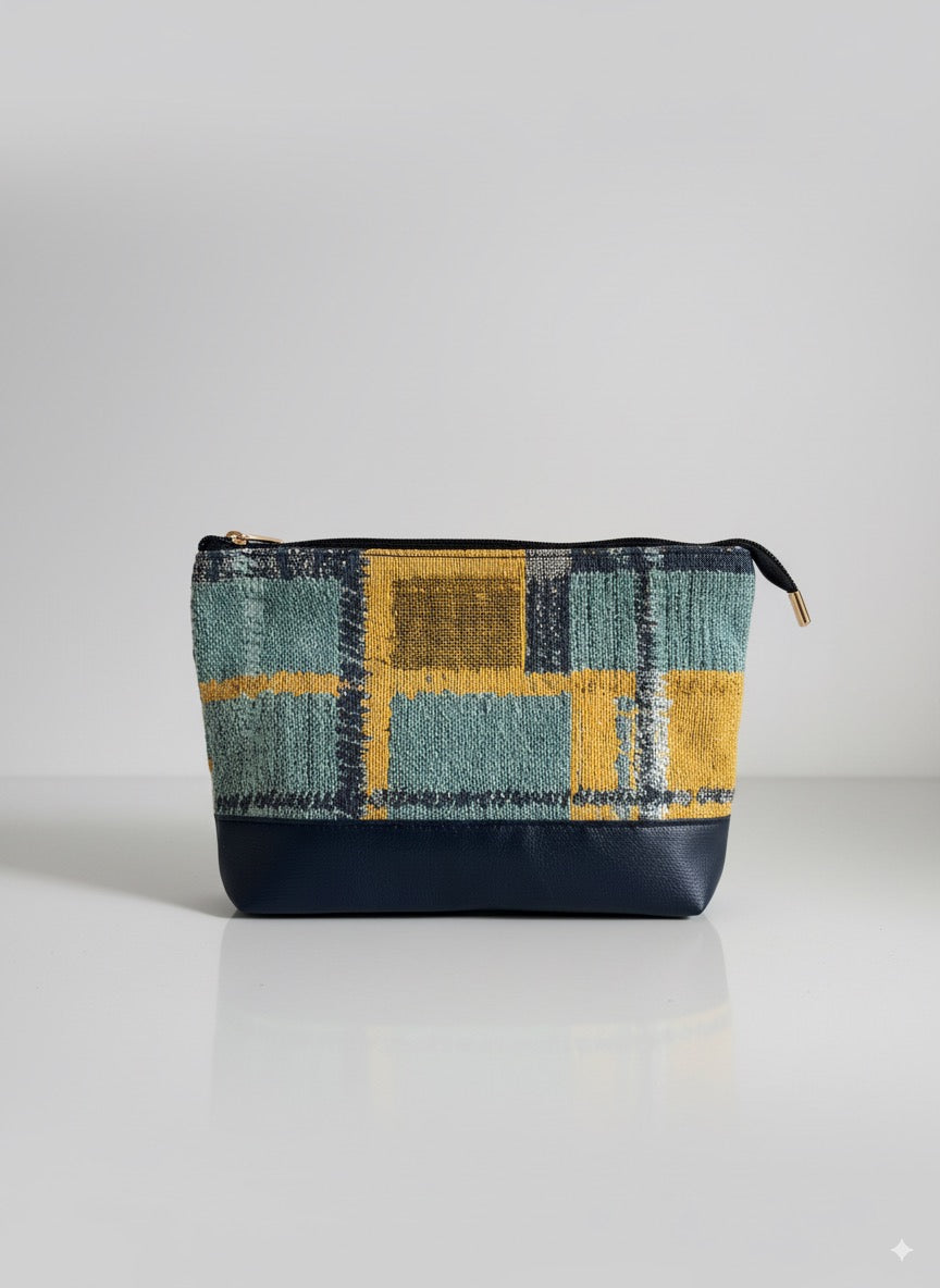 Denim pouch